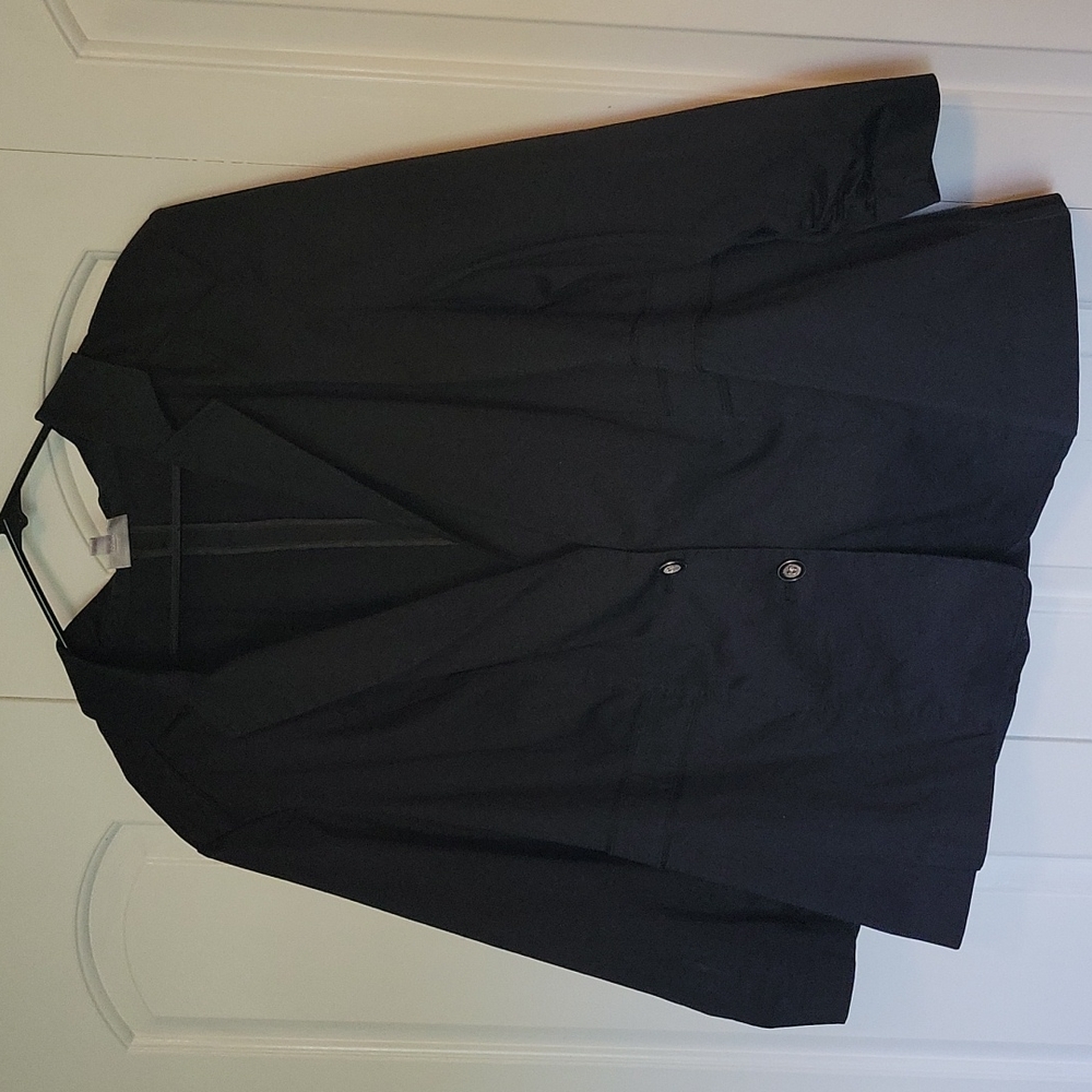 Black 3/4 length sleeved blazer size 20